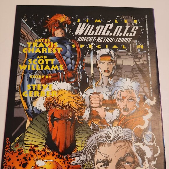 WildC.A.T.S. Trilogy #1 (1993) Image Comics, Brandon Choi, Foil Cvr, 1st App, NM - Picture 7 of 14